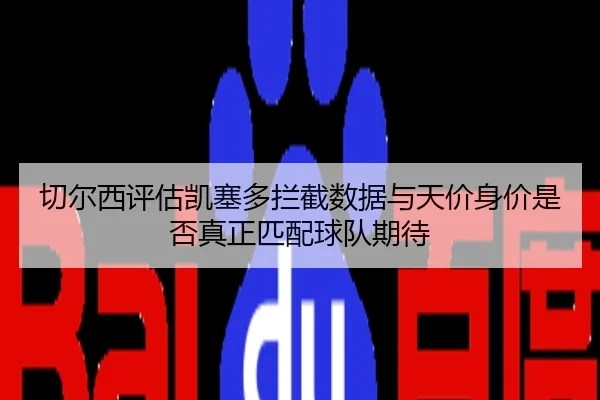 切尔西评估凯塞多拦截数据与天价身价是否真正匹配球队期待